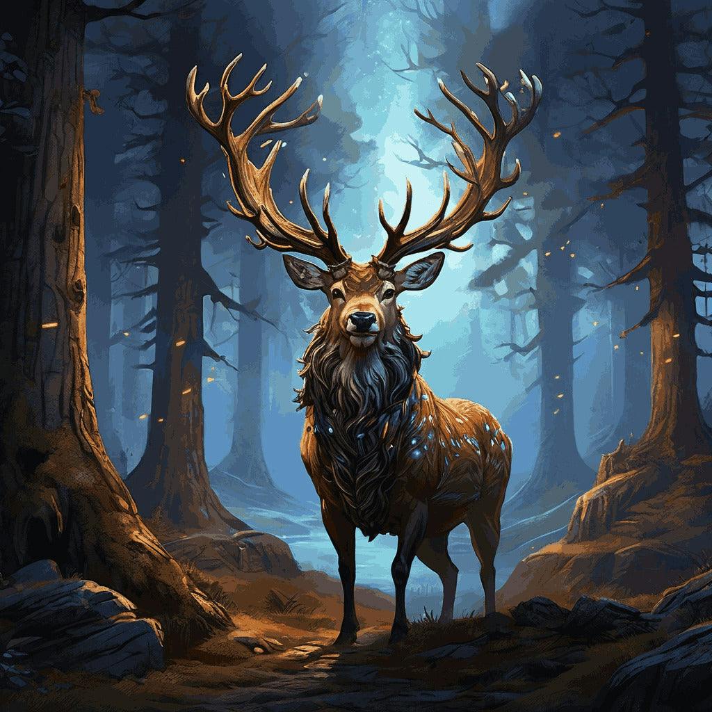 "Majestic Stag" Paint by Numbers Kit