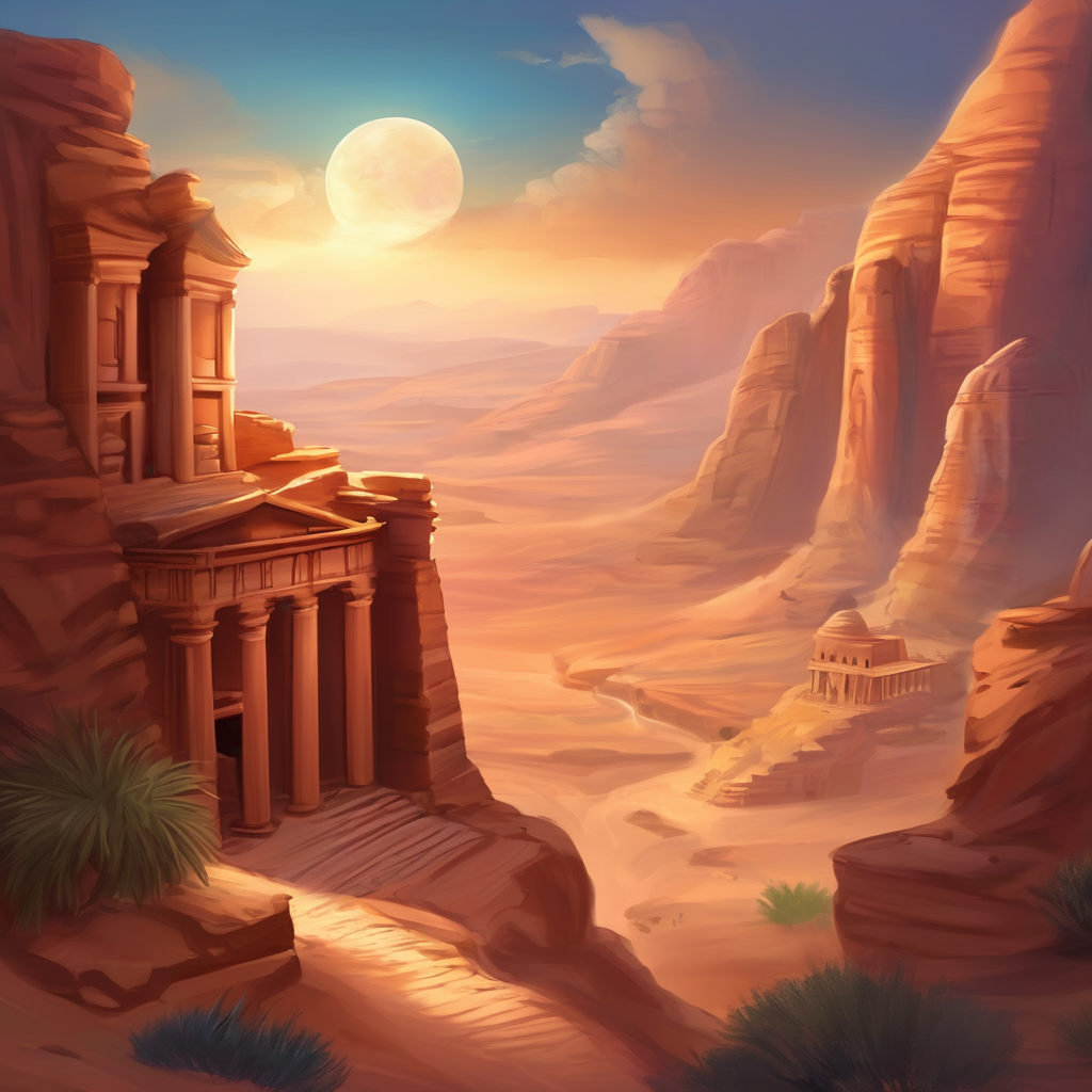 "Desert Moonrise" Paint by Numbers Kit